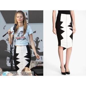 Kelly Wearstler Geometric seen on annalynne season 5 ep 22 Skirt Size 6